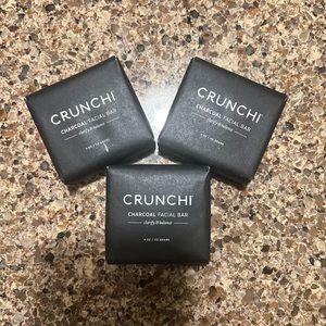 Crunchi charcoal facial bar- priced per bar. 3 total available
